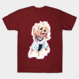 Pretty in Pink Pup T-Shirt